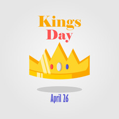 vector graphic of National kings day ideal for National kings day celebration.