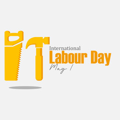 vector graphic of International Labour Day ideal for International Labour Day celebration.