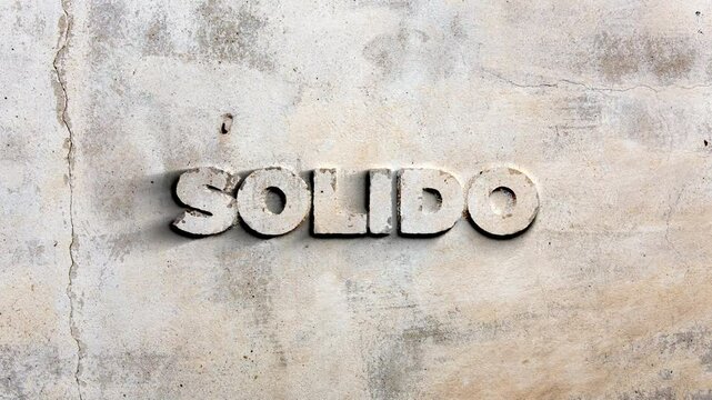 solido texto en formato horizontal 