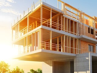 Advanced digital supply network with real time data tracking enabling seamless flow of building materials from manufacturers to construction sites