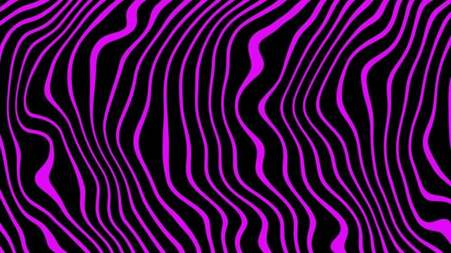 The line effect is transmitted with loop animation