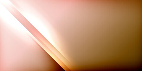 Obraz premium Dynamic shadow lines geometric shapes