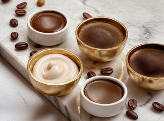 generative image Sweets candy chocolate cocoa coffee chocolate paste dessert coffee beans background desktop wallpaper coffee shop cafe menu hot chocolate