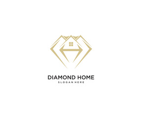 Diamond Home Logo Design