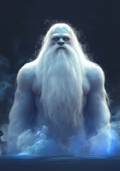 Fototapeta premium Majestic Creature – Mythical Digital Art for Wall, Canvas, and Poster Decoration
