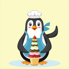 A superhero penguin 