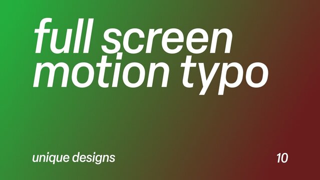 Full Screen Title 04