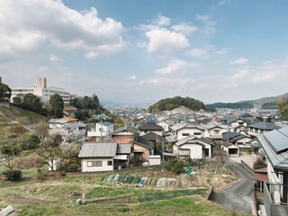 日本の住宅地の風景