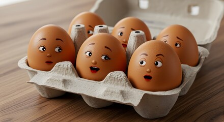 Eggs in a Carton Gossiping