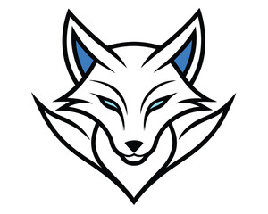 Obraz premium Fox head icon