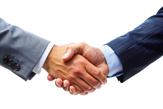 A Firm Handshake Representing Business Deal Closing Partnership Agreement