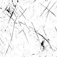 grunge texture grainy scratched and stained overlay texture, old and distressed grainy dot scratched texture, The black and white surface is covered with scratches and grainy overlay grunge effects.