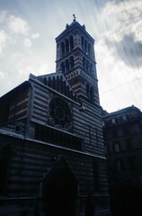 View of St. Paul's Within the Walls, also known as the American Church in Rome. It was the first Protestant church to be built in Rome