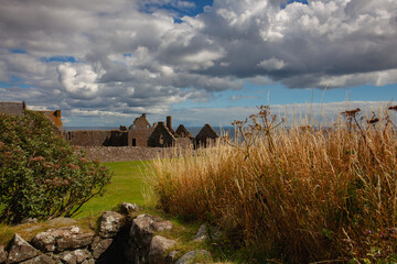 The part of Dunnottar Castle, Stonehaven, Scotland