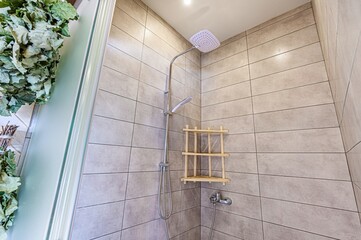 standard interior wooden bath, sauna, steam room