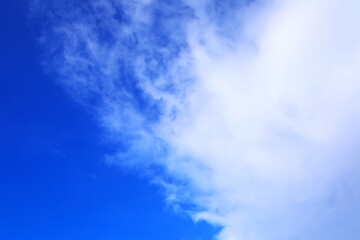 青空と白い雲