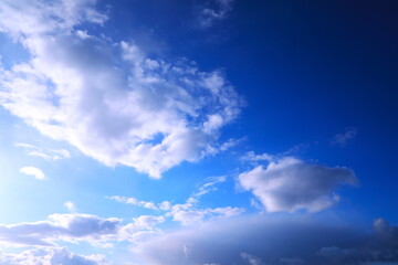 青空と白い雲