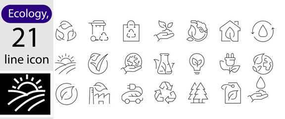 a set of office and business icons in a minimalistic style. 