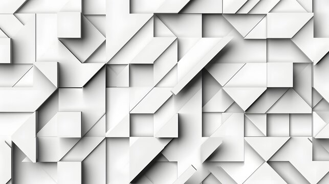 Minimalist Geometric Black and White Abstract Patterns with Sharp Clean Triangles and Parallelograms  Architectural and Minimal Digital with Angular Shapes Symmetry and Simplistic Composition