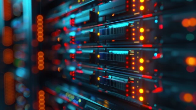 Cloud Computing Ecosystems: Remote servers offering scalable computing power and data storage, accessible from anywhere, enabling flexible and efficient operations.
