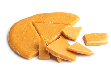 crumbs from sweet Korean honeycomb