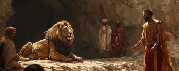 Daniel in the Lion's Den - Faithfulness Amidst Persecution
