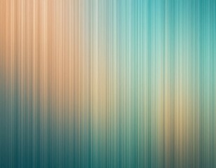 Obraz premium Abstract Background with Vertical Lines in Teal and Beige Tones Perfect for Website or Presentation Design