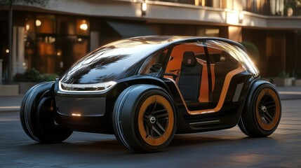 Electric vehicle: Electric vehicles offer sustainable transportation.