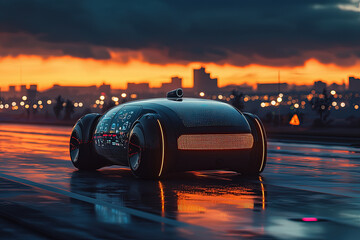 The Future of Mobility: Autonomous Car in Motion