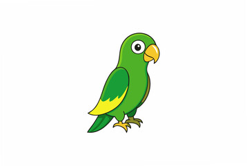 parrot on a branch