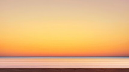 Obraz premium Sunset landscape abstract background concept. Serene sunset over calm waters, showcasing tranquility and natural beauty.