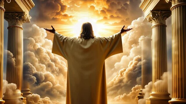 Jesus Christ Heavenly Advocate in Sanctuary 4K