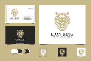 Lion King Branding Kit Design Template