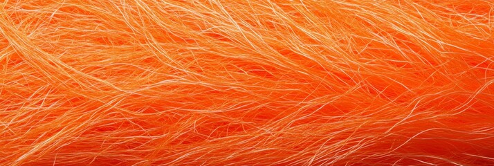 Obraz premium Vibrant Orange Synthetic Fiber Texture Perfect for Crafting and Design
