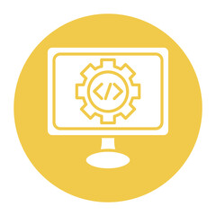 Custom Code Implementation Icon
