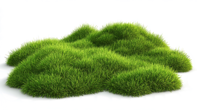 3D rendering of grass 