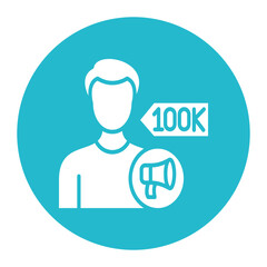 Macro influencer Icon