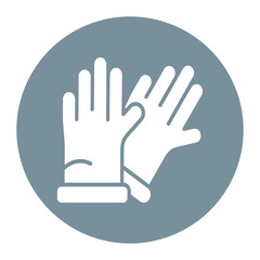 Obraz premium Gloves Icon