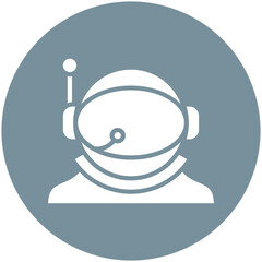Space Helmet Icon