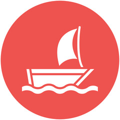 Splash Boat Icon
