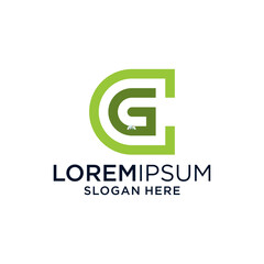 Modern Green Letter G Logo Design