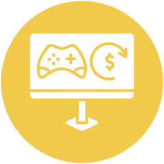 Obraz premium In-Game Transactions Icon