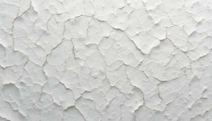 Cracked white paint texture abstract image digital art studio environment close-up view art concept