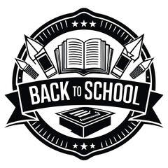 Back to school labels collection