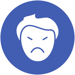 Negative Emotion Icon
