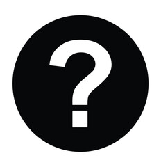 question mark icon Simple thin line. question mark vector icon . eps 888