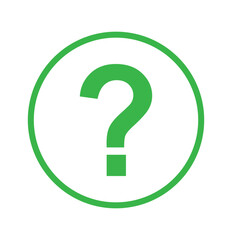 question mark icon Simple thin line. question mark vector icon . eps 888