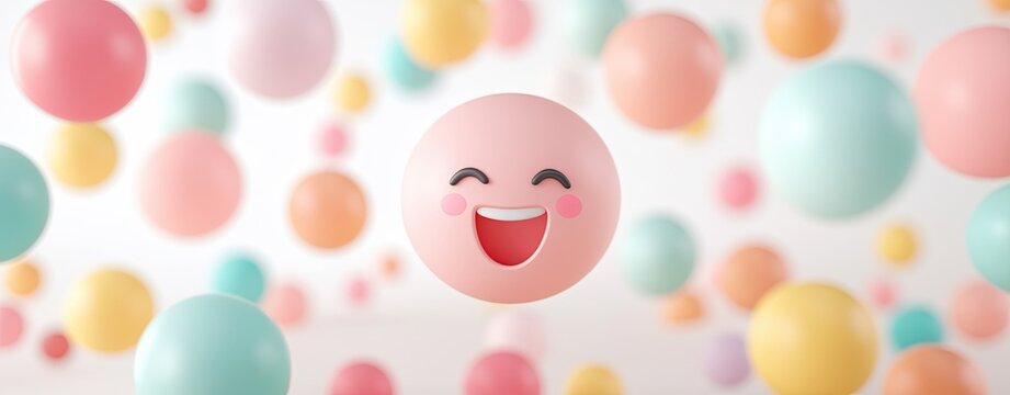 3D-rendered April Fool’s Day scene with laughing emoji faces, prank icons, and colorful background, perfect for April Fool’s Day, April Fool’s fun, and April Fool’s celebration