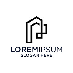 Modern Minimalist House Logo Design