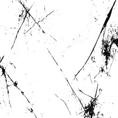 black and white background with various abstract scratched stains, Grunge background Abstract distressed overlay textured, grunge old scratched concrete wall distressed texture.